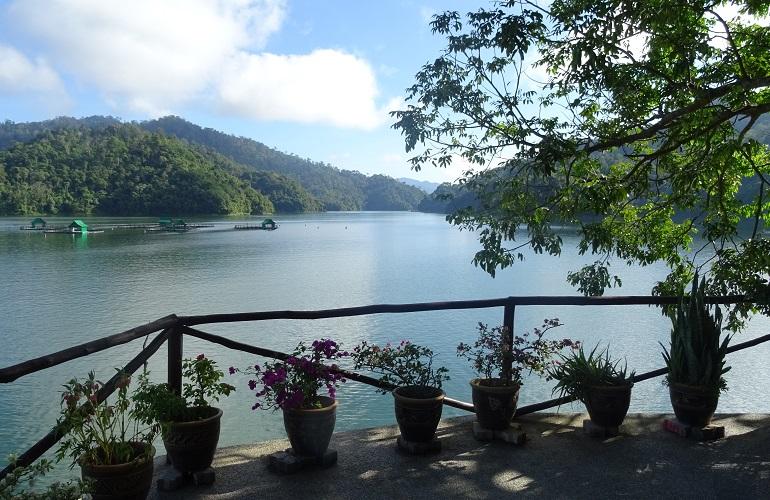 View from the terrace, Belum Eco Resort