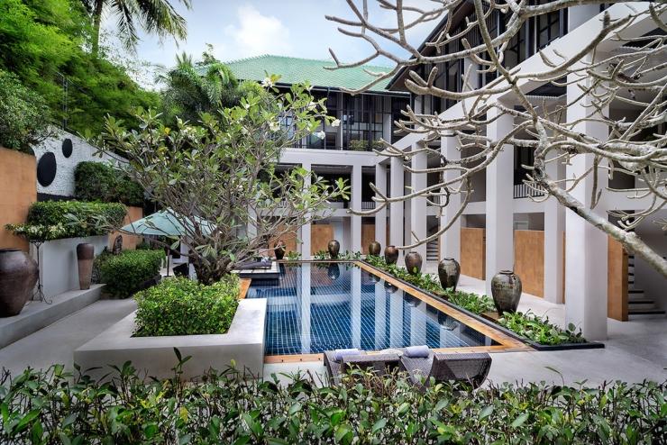 Swimming pool, Outrigger Surin Beach Resort