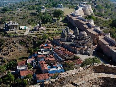 Aerial view, Kumbhalgarh