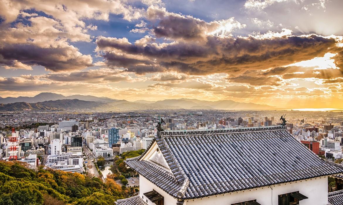 Japan skyline, Matsuyama