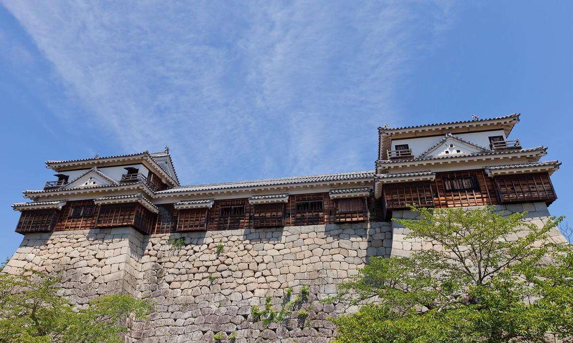 North and South Corner Turrets of Matsuyama Castle, Matsuyama
