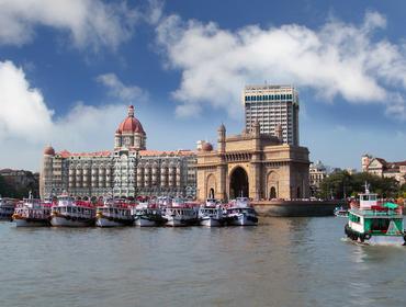 Taj Mahal Palace and the Gateway of India