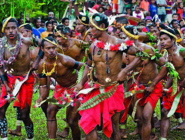 Dancers, Trobriand Islands