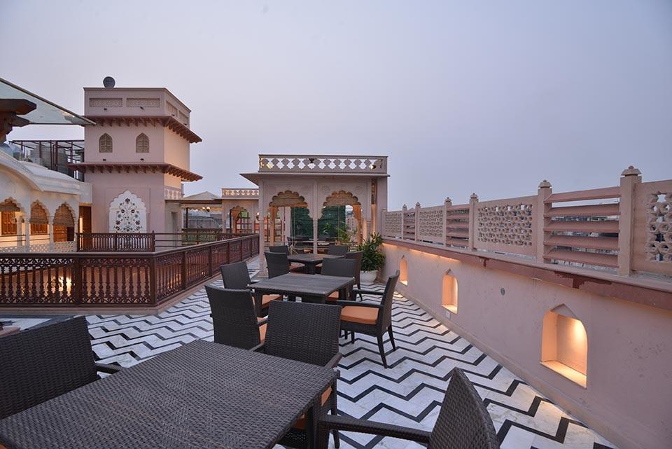 Rooftop Terrace, Haveli Dharampura