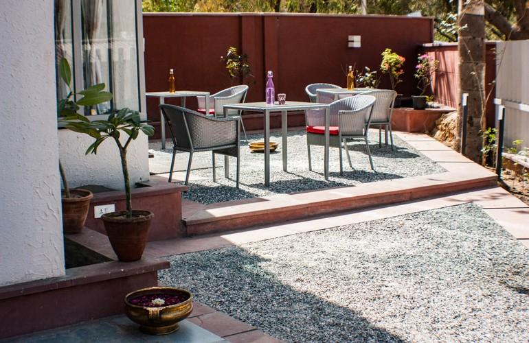 Courtyard, Ekaa Villa