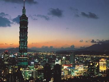 Taipei at night