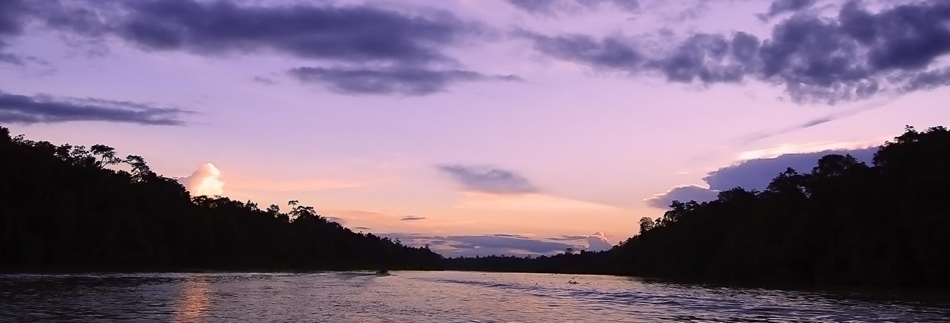 Sunset Kinabatangan