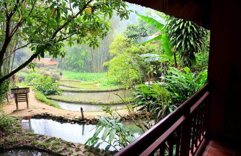 Balcony, Ecolodge Panhou Village