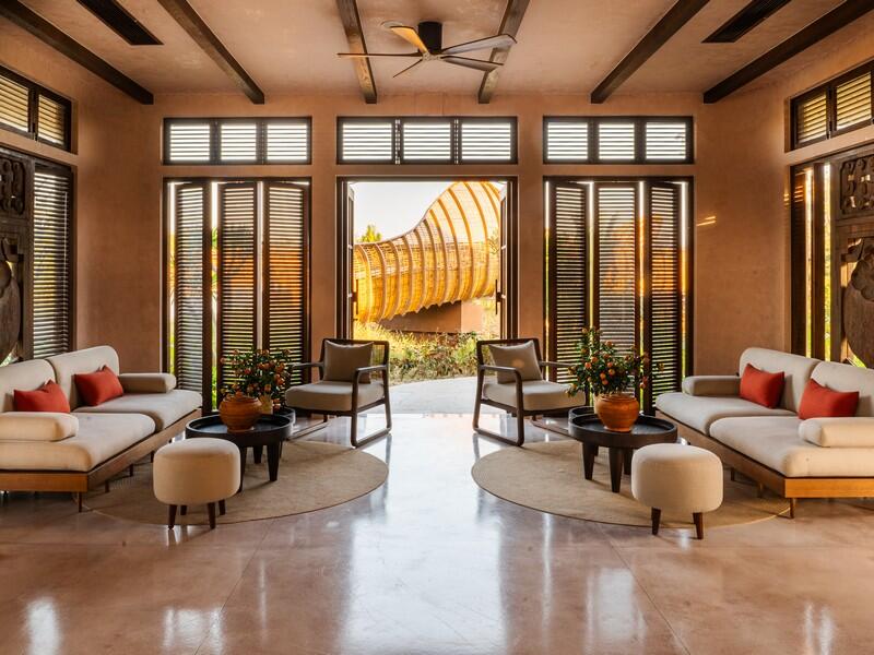 Welcome Lounge, Namia River Retreat 